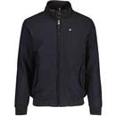 Lambretta Shower Resistant Harrington Jacket in Black