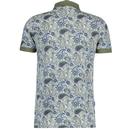Lambretta Retro 60s Paisley Print Mod Polo Shirt K
