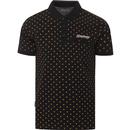 LAMBRETTA Men's Mini Mod Target Print Polo Top 