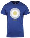LAMBRETTA Retro Mod Target Keith Moon T-shirt BLUE