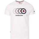 LAMBRETTA Gradient Mod Target T-shirt (White)