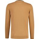 Lambretta Retro Mod Tipped Crew Neck Jumper (T/N)