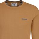 Lambretta Retro Mod Tipped Crew Neck Jumper (T/N)