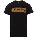 LAMBRETTA Mod Ska Checkerboard T-shirt (Black)