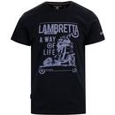LAMBRETTA 'A Way Of Life' 60's Mod Scooter T-Shirt