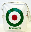 LAMBRETTA Retro 60s Mod Target Italia Flight Bag