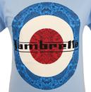 Paisley LAMBRETTA Retro 60s Mod Target T-Shirt LB