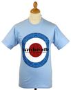 Paisley LAMBRETTA Retro 60s Mod Target T-Shirt LB