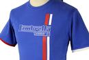LAMBRETTA Retro Mod Racing Stripe Logo T-shirt (E)