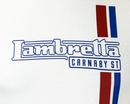 LAMBRETTA Retro Mod Racing Stripe Logo T-shirt (W)