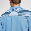 Lee Jeans Two Packet Sunset Motif Denim Overshirt