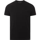 LEE JEANS Mens 2-Pack Crew Neck T-shirts - BLACK