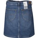 LEE Button Fly A Line Denim Skirt (Used Alton)