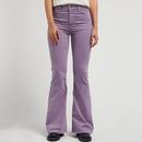 Lee Breese Retro Cord Flared Jeans in Jazzy Purple 112341986