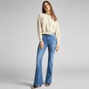 Breese Lee Women's Bootcut Retro 70s Denim Jeans J