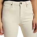 Breese LEE JEANS Retro 1970's Flared Jeans ECRU