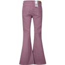 Breese LEE Retro 70s Flared Jeans (Purple Rain)