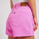 Carol Lee Retro 70s Denim Shorts (Sugar Lilac)