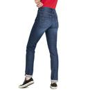 Elly LEE JEANS Womens Slim Denim Jeans DARK GARNER