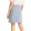 LEE JEANS Retro Hickory Stripe A-line Mini Skirt