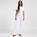 Breese Boot Lee Women's White Denim Bootcut Jeans 