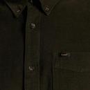 Lee Mod Button Down Cord Shirt (Serpico Green)