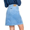 LEE JEANS Womens Retro Cord A-Line Mini Skirt (FB)