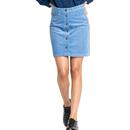LEE JEANS Womens Retro Cord A-Line Mini Skirt (FB)