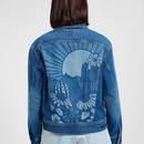Loose Rider Lee Relaxed Fit Retro Denim Jacket