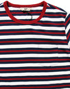 LEE Retro Mod Multi Stripe Pocket Ringer T-Shirt