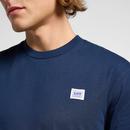 Lee Jeans Retro Workwear Relaxed Tee Rivet Navy