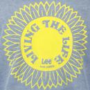 LEE Living The Life Retro 70s Tie Dye Tee (Indigo)