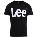 LEE Retro 90s Oversized 'Wobbly Lee' Logo T-shirt 