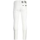 Luke LEE Slim Tapered Mod Denim Jeans (Off White)
