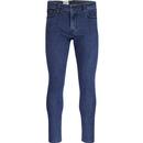 lee mens malone stretch skinny jeans clean summer blue