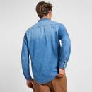 Lee Jeans Men's Retro Mid Denim Workwear Shirt 2.0