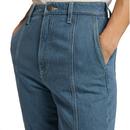 Stella LEE JEANS Womens Panelled Taper Denim Jeans