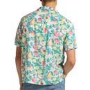LEE JEANS Retro Fruit Print Resort Collar Shirt