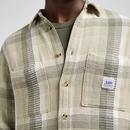 Lee Jeans Retro 70s Plaid Twill Workwear Shirt 2.0