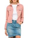 Lee Jeans Womens Retro Rider Jacket Pastel Pink