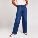 Lee Women's Rider Loose Denim Jeans in Blue Nostalgia 112349552