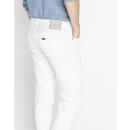 Rider LEE Slim Leg Retro Denim Jeans - Off White