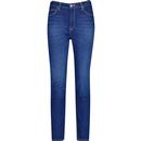 lee jeans womens scarlett skinny high waist jeans night sky blue