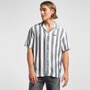 Lee Men's Stripe Resort Shirt in Rivet Navy 112364214