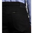 West LEE JEANS Relaxed Straight Jeans CLEAN BLACK