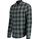 Clean Western Lee Retro Plaid Flannel Shirt  (FG)