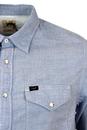 LEE Slim Fit Retro Mod Western Textured Shirt 