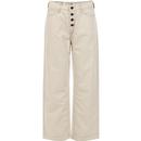 lee womens wide leg jeans trousers off white