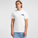 Lee Jeans Workwear Factory Graphic Print Tee Ecru