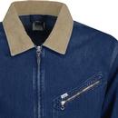 LEE 91B Retro 70s Cord Collar Denim Jacket VERNON